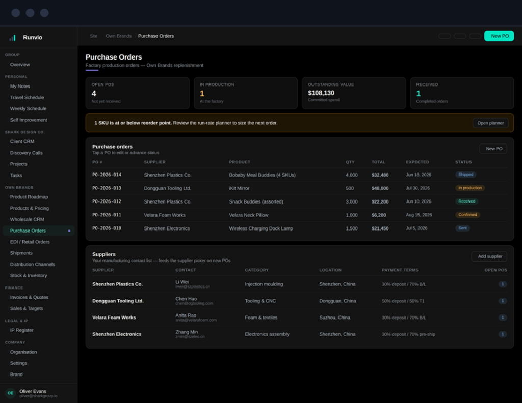 Product Operations Software
