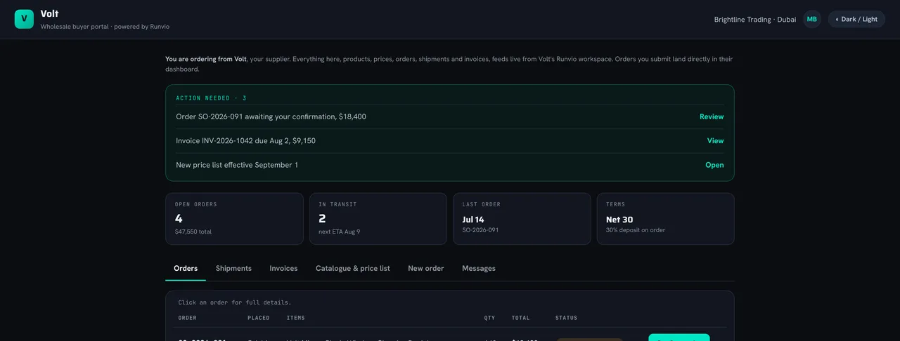 Buyer Portal